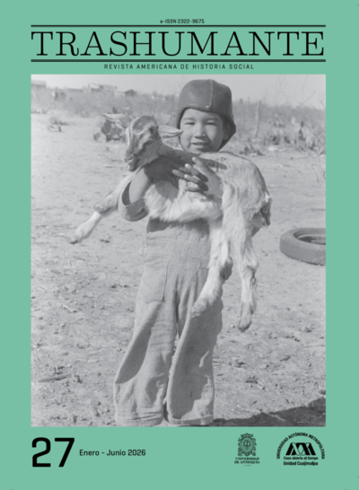 Cover of Trashumante, issue 27